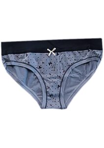 Pohodlné dámské kalhotky Lovely Girl 5954 jeans