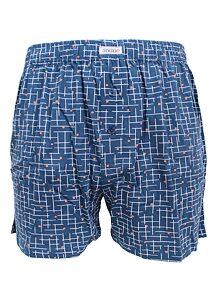 Bavlněné trenky pro muže Andrie PS 5628 navy