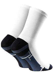 Pánské ponožky Steven 345057 bílo-jeans
