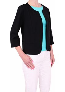 Elegantní dámské černé sako 10310