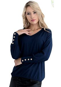 Dámský top M. Hajdan 1142 navy