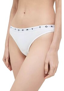 Dámská tanga Tommy Hilfiger UW0UW04600 bílé