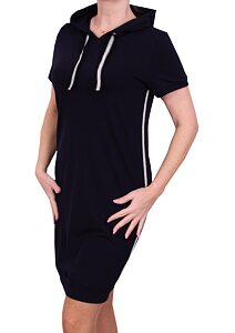 Sportovně elegantní šaty Haillo Nora navy