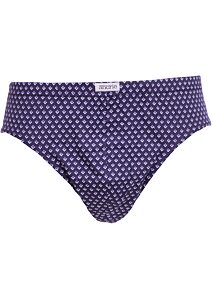 Pánské bavlněné slipy Andrie PS 3552 navy