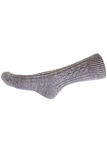 Ponožky z ovčí vlny Matex 859 Leandra sv.šedé