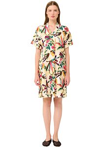 Letní šaty Vamp s květinovým vzorem 22405 green eden