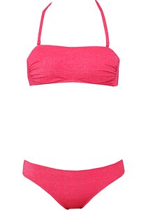 Atraktívne plavky pre ženy Sielei GL 35 tm.ružová