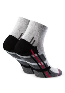 Členkové ponožky pre mužov Steven 256054 sv.sivé