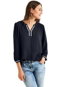 Dámská košile Cecil 344077 navy