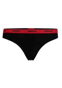 Dámská tanga Hugo 50480150 černo-červené