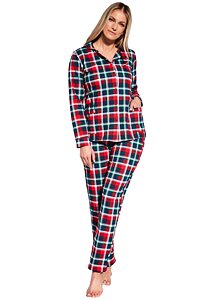Půvabné pyžamo na propínání pro ženy Cornette Roxy