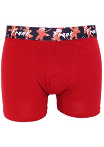 Boxerky pro muže John Frank z dárkové edice JFBD43Ch frank cookie red