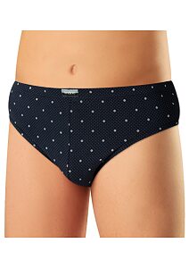 Pánské slipy bavlna/lycra Andrie PS 3572 navy