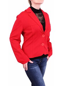 Elegantné sako Fashion Mam 173 červené