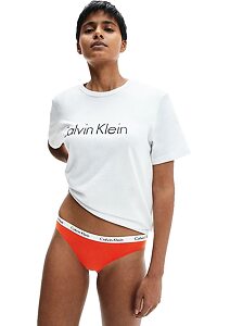 Nohavičky Calvin Klein Carousel QD3588E červeno-orange