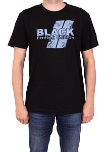 Černé pánské tričko pro neformální příležitost Scharf SFL 22052