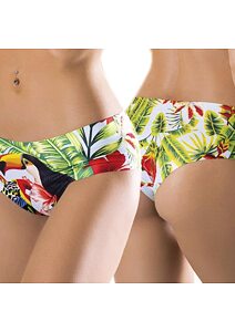 Dámské bezešvé kalhotky Meméme Toucan tropical