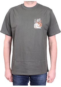 Pánské tričko s krátkým rukávem Orange Point 5242 khaki