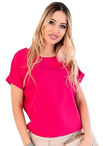 Dámská halenka M. Hajdan 1177 fuchsia