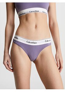 Dámská tanga Calvin Klein F3786 lila
