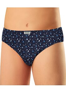 Pánské bavlněné slipy Andrie PS 3562 navy