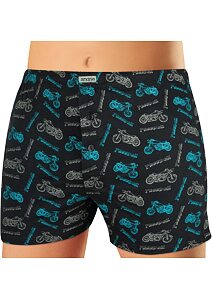Pánské trenky pro motorkáře Andrie PS 5756 grafit