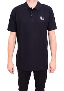 Příjemné pánské tričko s límečkem Scharf SFZ23057 navy