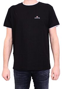 Pánské tričko s krátkým rukávem Vanderberg 23103 černé