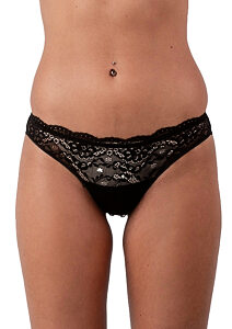 Brazilky s krajkou Lovely Girl 3591 černé