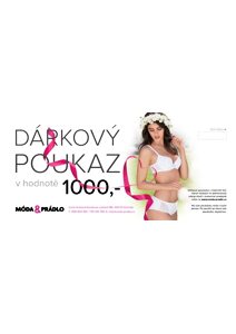 Dárkový poukaz v hodnotě 1000,-