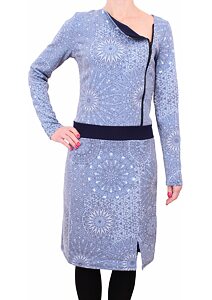 Pútavé dámske šaty Fashion Mam 775 modré