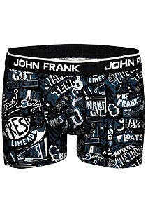 Boxerky pre mužov s farebnou potlačou John Frank 298