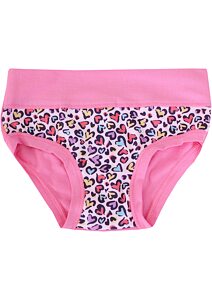 Bavlnené nohavičky so srdiečkami Emy Bimba B2436 pink