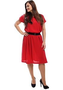 Letní dámské šaty Tolmea 3822 červené