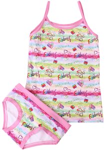 Dívčí komplet spodního prádla Bimba SS599 +B2509 pink