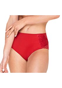 Vysoké dámské sexy kalhotky Timo 122818 červené