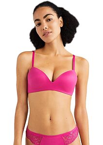 Wireless Push up Bra Tommy Hilfiger UW0UW03806 magneta