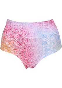 Vyšší dámské kalhotky Julimex HBriefs mandala happiness