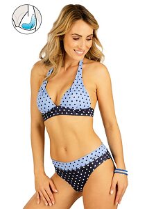 Push-up plavky bez kostice Litex 6D178 jeans puntík