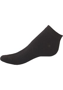 Kotníčkové ponožky Gapo Cyklo Bambus černé