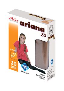 Pančuchové nohavice Aries Ariana 20 detské 0000 biela
