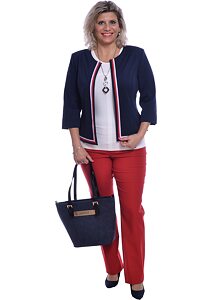 Elegantní dámské sako Tolmea 0620 navy