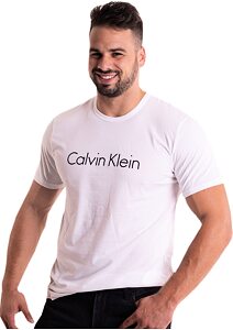 Pánske tričko Calvin Klein NM1129E biele