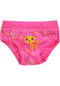 Bavlněné kalhotky s obrázky Emy Bimba B2589 rosa fluo 