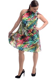 Dámské šaty Erica Tolmea 4823 multicolor