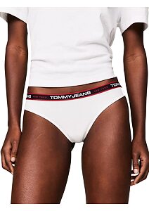 Dámská tanga Tommy Hilfiger UW0UW04709 bílé