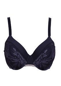 Push up podprsenka Calvin Klein Black QF5361E noční modř