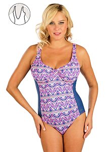 Dámské jednodílné plavky s kosticemi Litex 6E094 multicolor