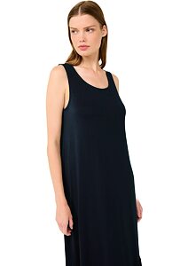 Dámské letní maxi šaty na ramínka Vamp 22512 blue