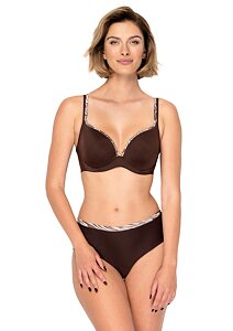 Vyztužená bezešvá podrsenka BeautyBra Timo 042852 dark chocolate